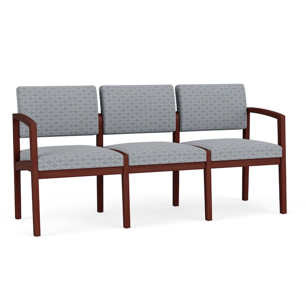 Lesro 3 Seat Tandem Seating W/ No Center Arms, 65 in W 26 in L 31.5 in H, Lenox Series LW3101 - main
